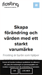 Mobile Screenshot of frosting.se